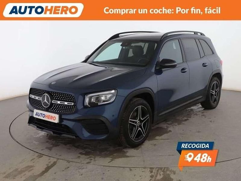 Usado Mercedes GLB200 AMG line 150 CV (110 kW) 2023 Azul SUV