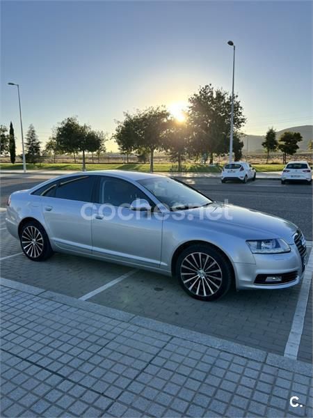 Usado Audi A6 S-Line 170 CV (125 kW) 2010 Gris / plata Berlina