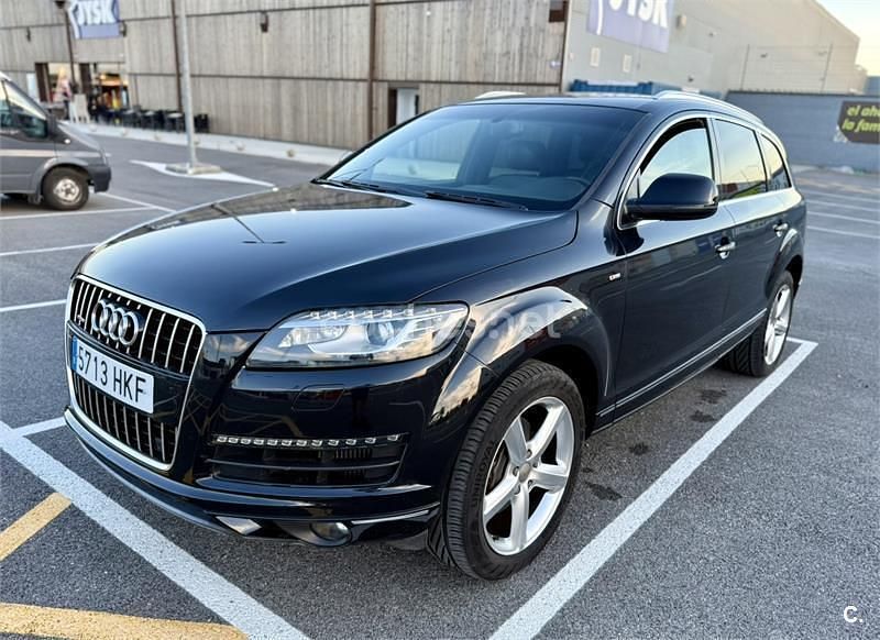 Negro Usado 2013 Audi Q7 Ambition SUV | 16.900 € (Super precio) - Imagen 1/4