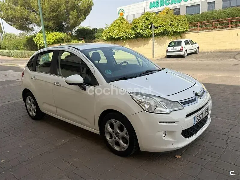 Usado Citroën C3 PureTech 82 CV (60 kW) 2015 Blanco Berlina