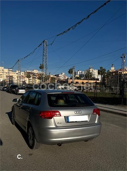 Usado Audi A3 Ambition 102 CV (75 kW) 2005 Gris / plata Berlina