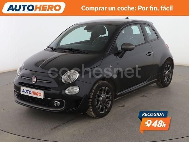 Negro Usado 2021 Fiat 500 Sport Utilitario | 12.399 € (Precio justo) - Imagen 1/3