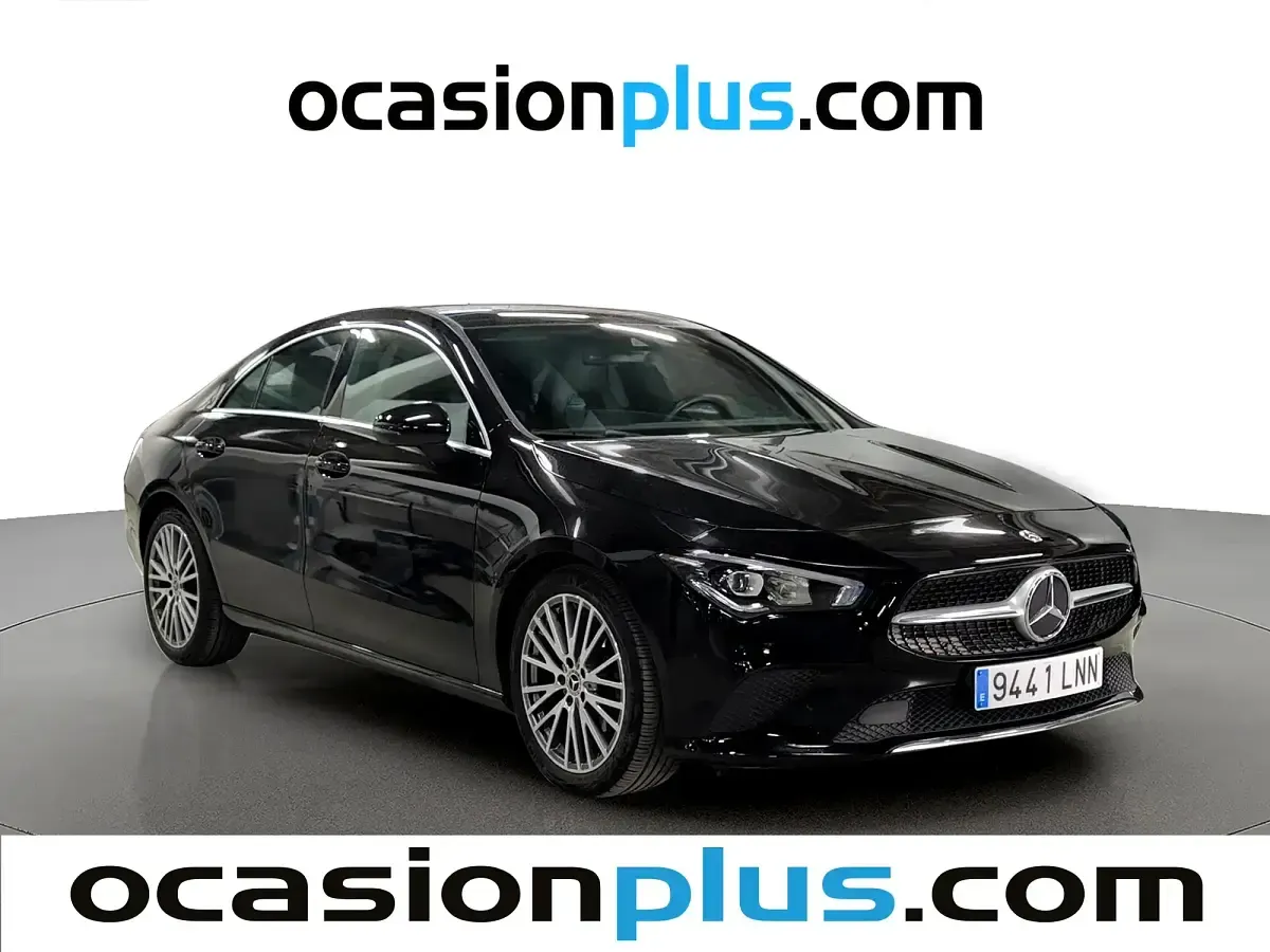 Usado Mercedes CLA180 136 CV (100 kW) 2021 Negro Coupe
