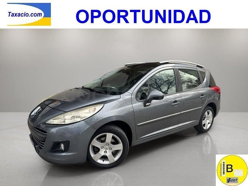Usado Peugeot 207 Sport 90 CV (66 kW) 2010 Gris / plata Familiar
