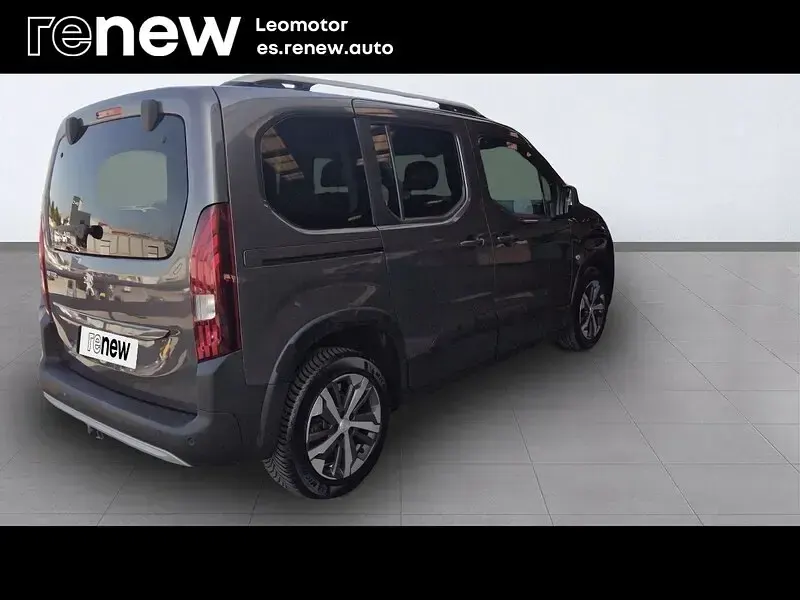Usado Peugeot Rifter Allure 130 CV (95 kW) 2019 Gris Monovolumen