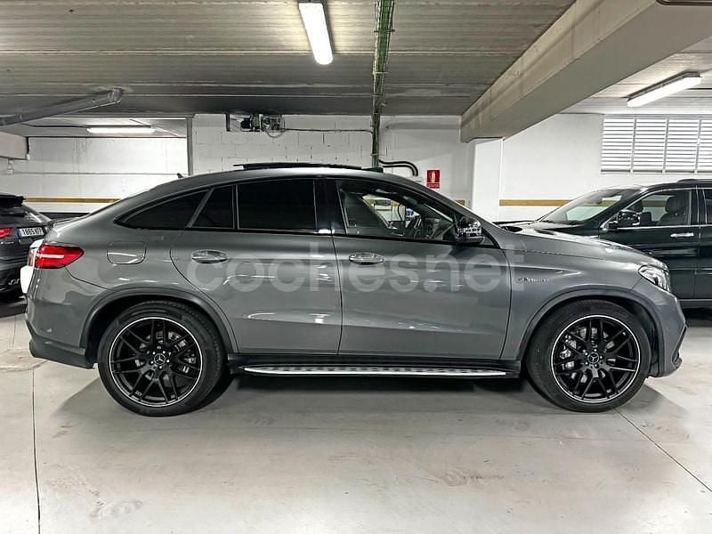 Usado Mercedes GLE63 AMG AMG 557 CV (409 kW) 2017 Gris / plata Coupe