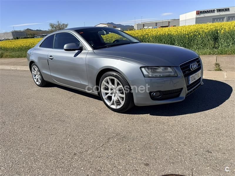 Usado Audi A5 S-Line 190 CV (139 kW) 2009 Gris / plata Coupe