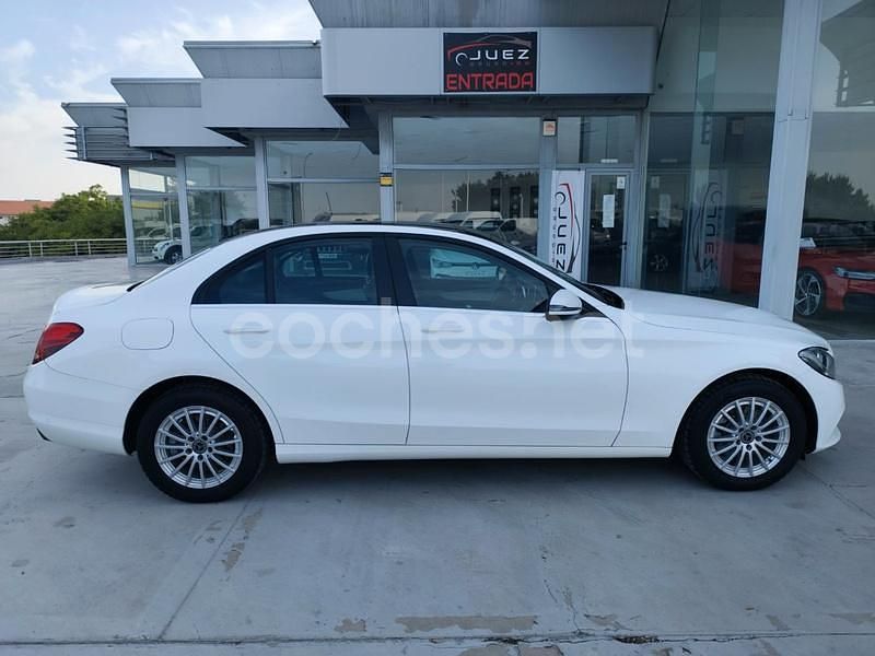 Usado Mercedes C200 136 CV (100 kW) 2016 Blanco Berlina