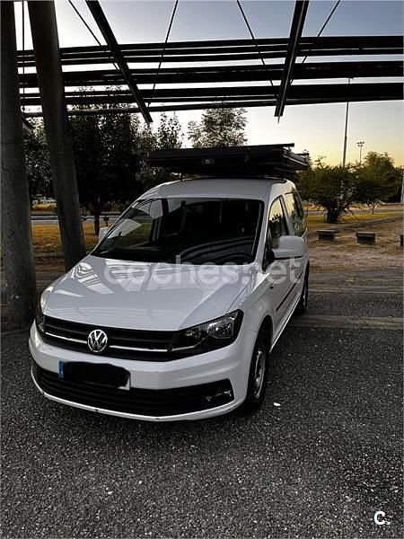 Usado VW Caddy Beach 102 CV (75 kW) 2016 Blanco Monovolumen
