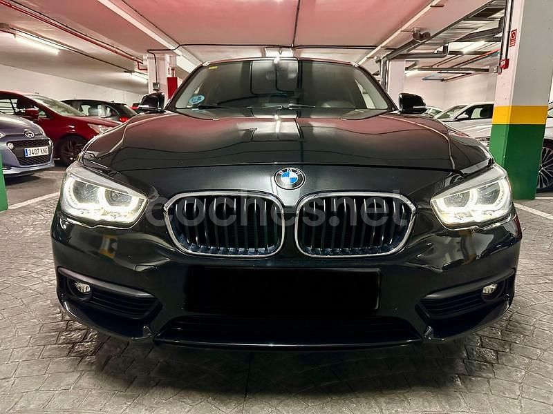 Negro Usado 2017 BMW 118 Sport Line Utilitario | 14.500 € (Buen precio) - Imagen 1/4