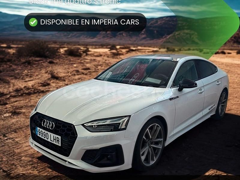 Blanco Usado 2020 Audi A5 Sportback S-Line Utilitario | 25.900 € (Caro) - Imagen 1/4