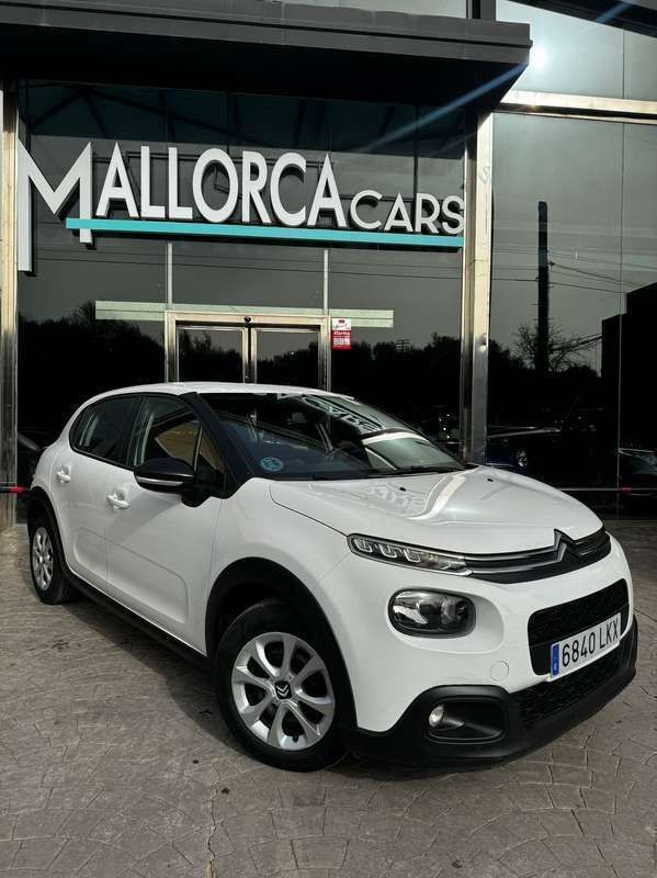 Blanco Usado 2020 Citroën C3 Feel Utilitario | 9990 € (Precio justo) - Imagen 1/4
