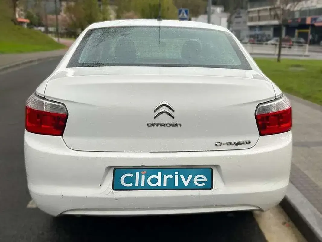 Brugt Citroën C-Elysee I Seduction 116 HK (85 kW) 2013 Hvid Sedan