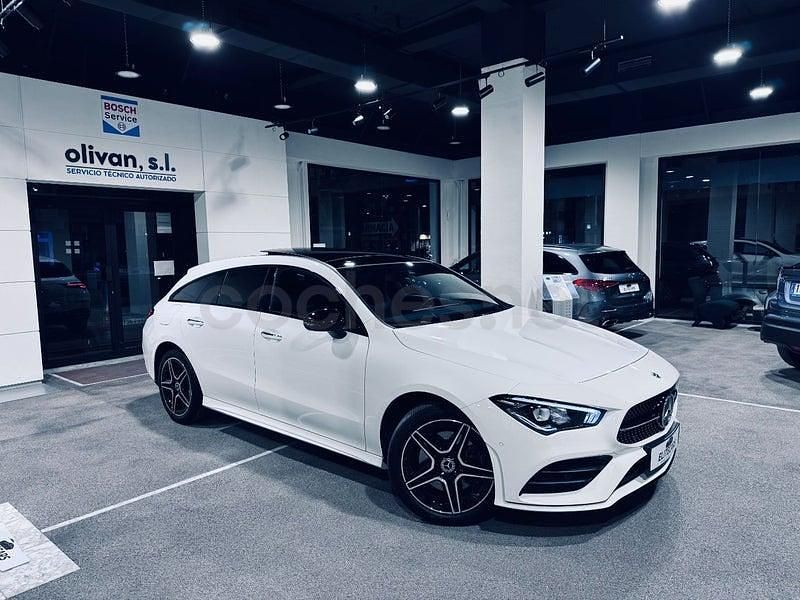 Usado Mercedes CLA250e Shooting Brake 218 CV (160 kW) 2021 Blanco Familiar