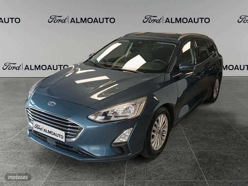 Azul Usado 2019 Ford Focus Titanium Familiar | 13.800 € (Buen precio) - Imagen 1/4