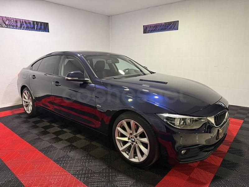 Usado BMW 420 184 CV (135 kW) 2017 Azul Coupe