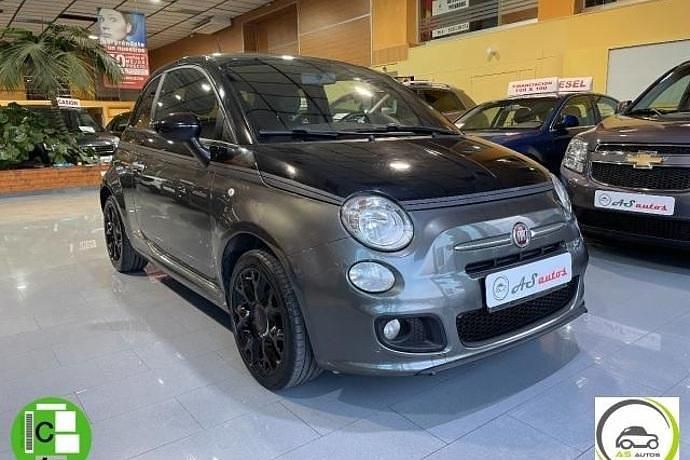 Gris Usado 2014 Fiat 500 Utilitario | 7490 € (Precio justo) - Imagen 1/4