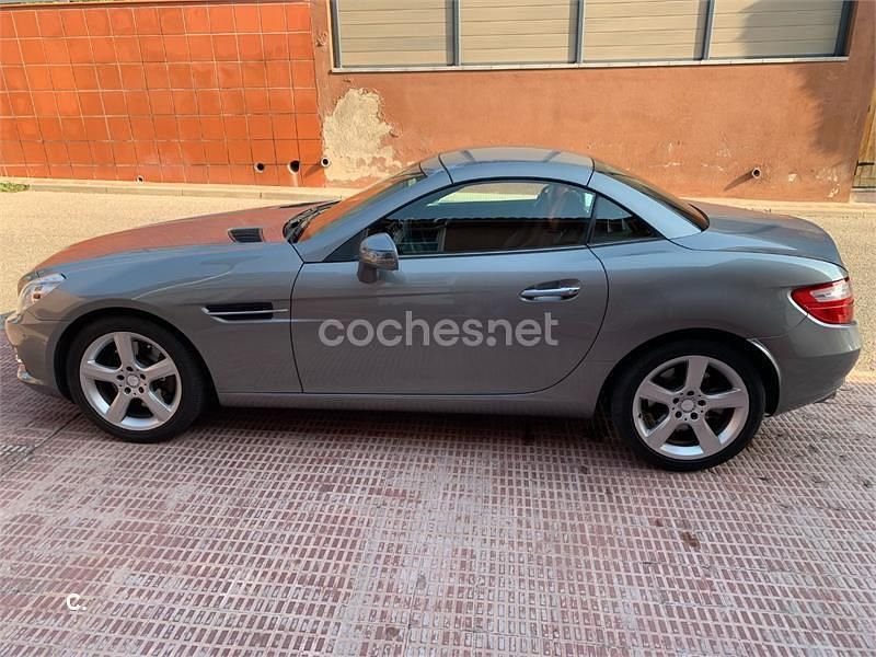 Usado Mercedes SLK250 204 CV (150 kW) 2012 Gris / plata Descapotable