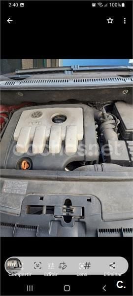 Usado VW Touran Advance 140 CV (102 kW) 2005 Rojo Monovolumen