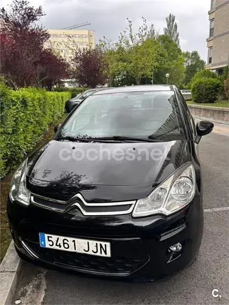 Usado Citroën C3 Feel 75 CV (55 kW) 2015 Negro Berlina