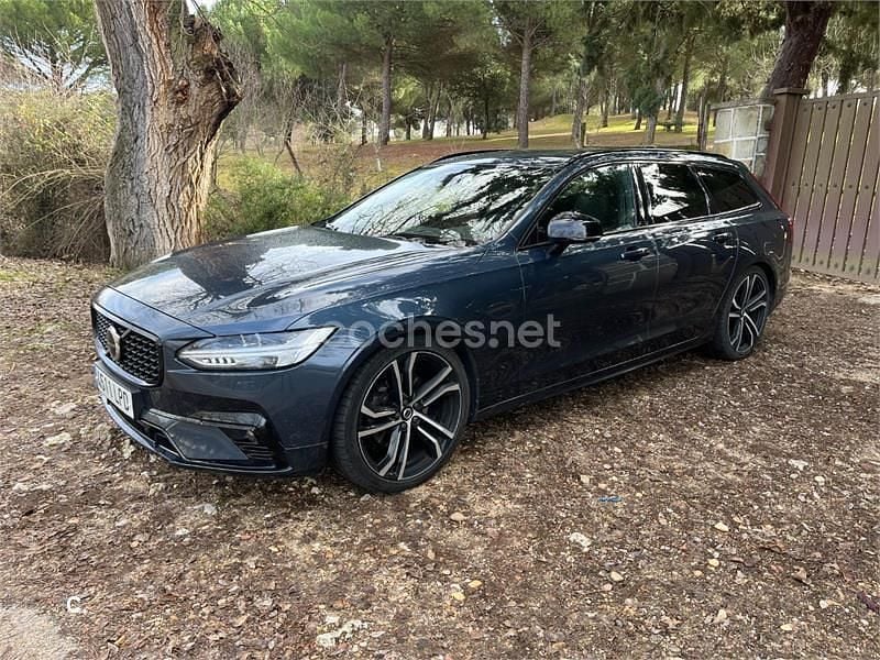 Azul Usado 2021 Volvo V90 R-Design Familiar | 23.500 € (Un poco caro) - Imagen 1/4
