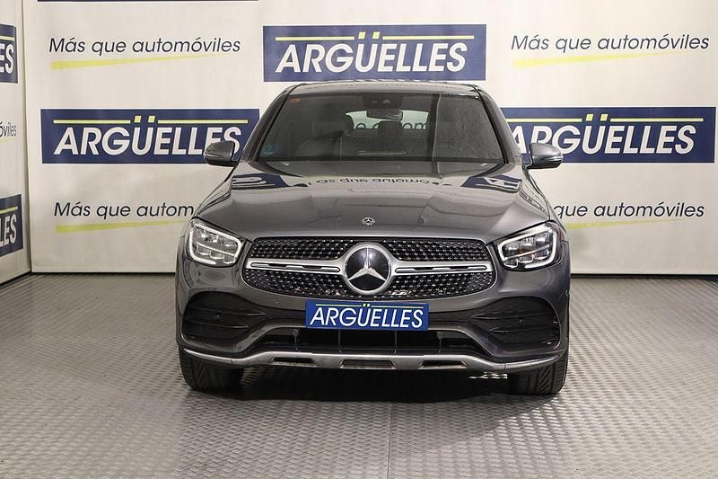 Usado Mercedes GLC300 AMG line 258 CV (189 kW) 2020 Gris Coupe