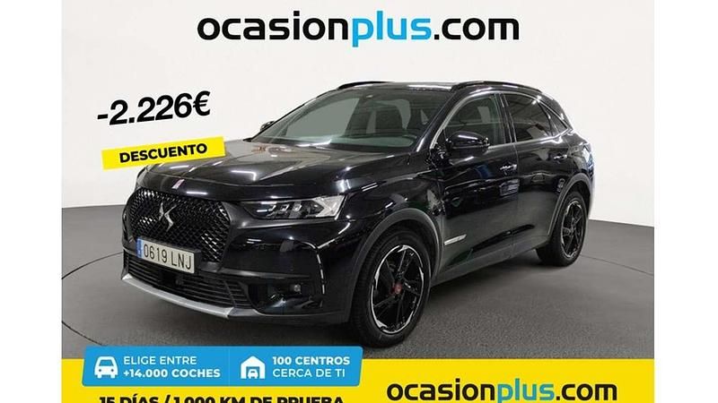Negro Usado 2021 DS Automobiles DS7 Crossback Performance Line Plus SUV | 22.264 € (Precio justo) - Imagen 1/4