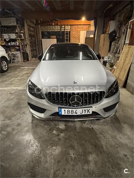 Käytetty Mercedes C220 AMG line 170 HP (125 kW) 2016 Harmaa Coupe - kaksiovinen