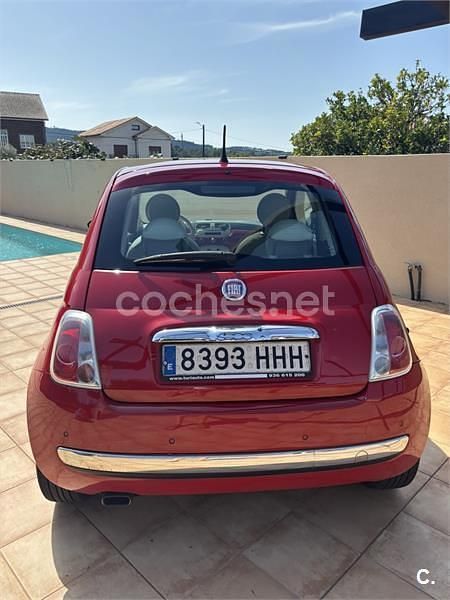 Usado Fiat 500 95 CV (69 kW) 2011 Rojo Berlina