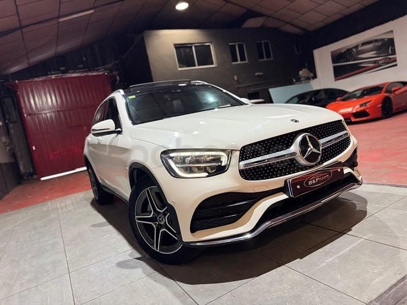 Usado Mercedes GLC220 194 CV (142 kW) 2020 Blanco SUV