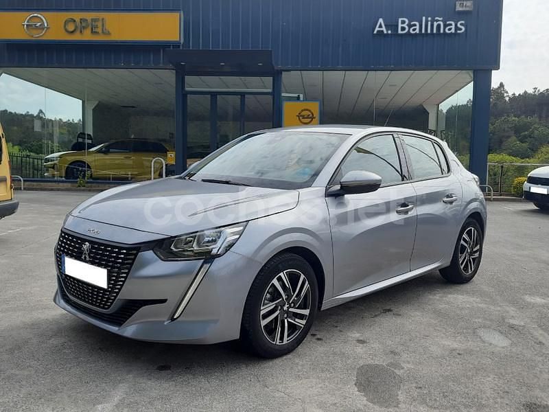 Gris / plata Usado 2020 Peugeot 208 Allure Utilitario | 13.900 € (Caro) - Imagen 1/4