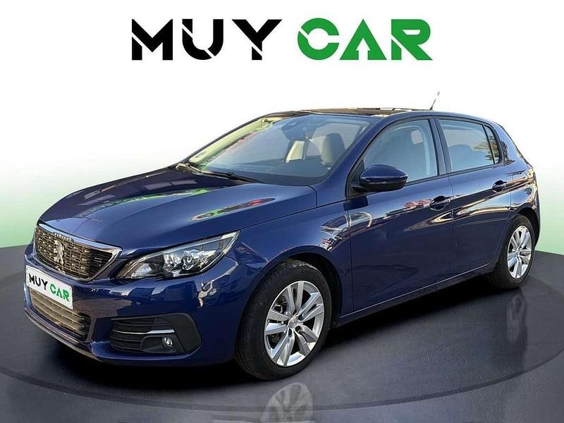 Usado Peugeot 308 Allure 110 CV (80 kW) 2017 Azul Berlina