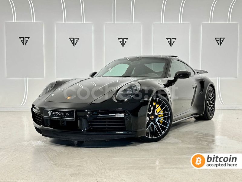 Negro Usado 2021 Porsche 911 Turbo S Coupe | 229.900 € - Imagen 1/4