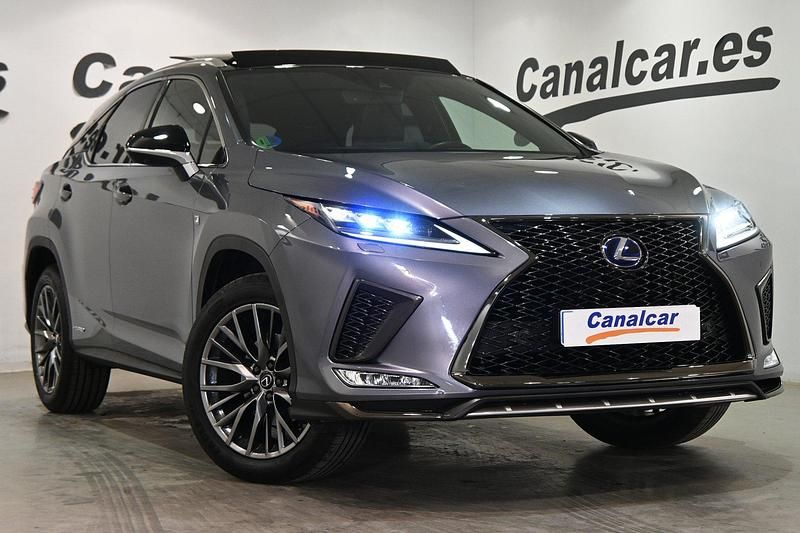 Usado Lexus RX450h Sport Line 313 CV (230 kW) 2021 Gris SUV