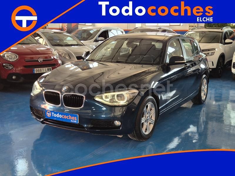 Usado BMW 116 116 CV (85 kW) 2013 Azul Utilitario