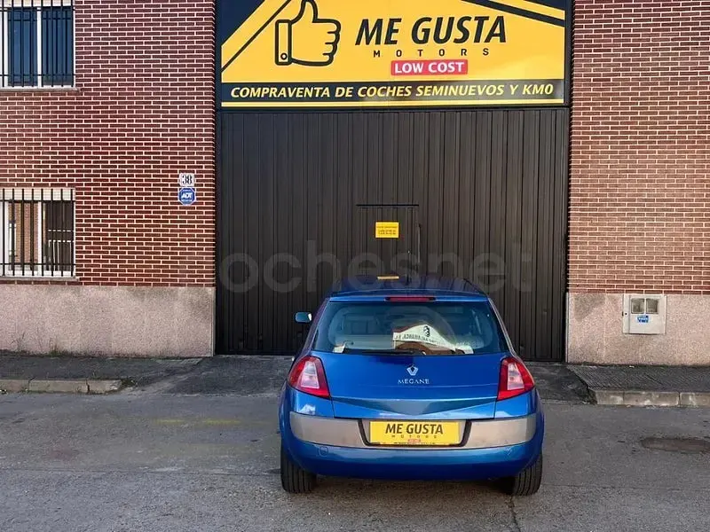 Usado Renault Mégane II Dynamique 120 CV (88 kW) 2002 Azul Berlina