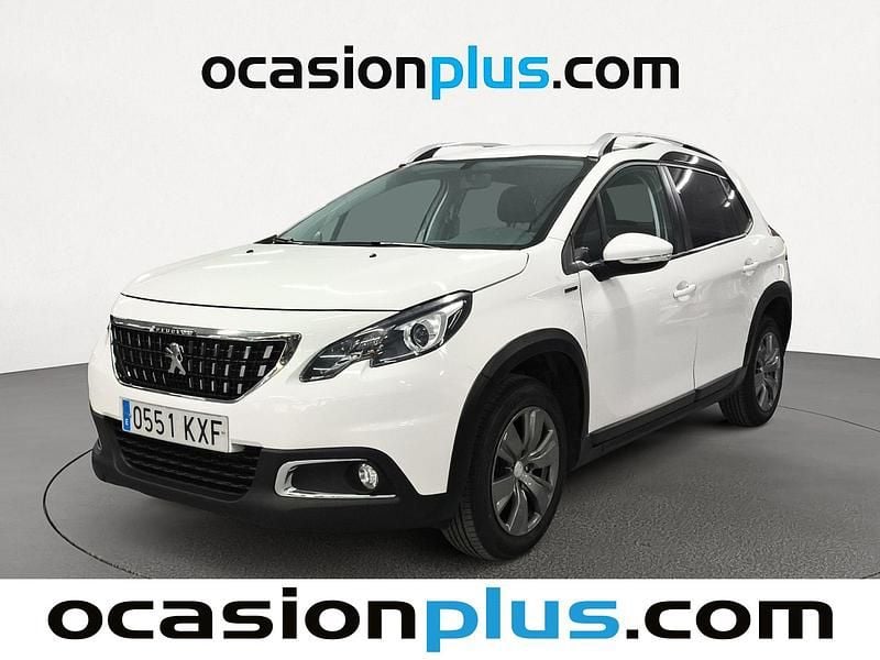 Blanco Usado 2019 Peugeot 2008 Signature Sky SUV | 10.810 € (Precio justo) - Imagen 1/4