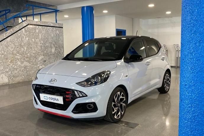 Usado Hyundai i10 N Line 101 CV (74 kW) 2021 Blanco Utilitario