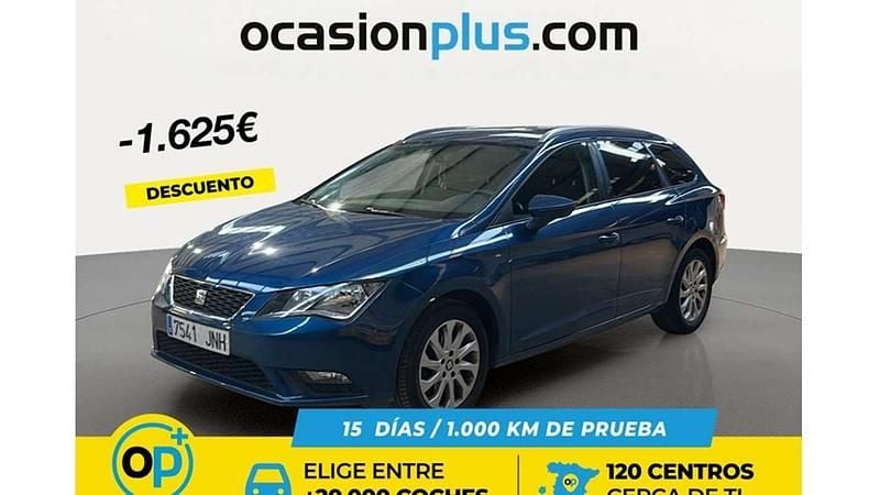 Azul Usado 2016 Seat Leon ST Style Familiar | 10.093 € (Buen precio) - Imagen 1/4