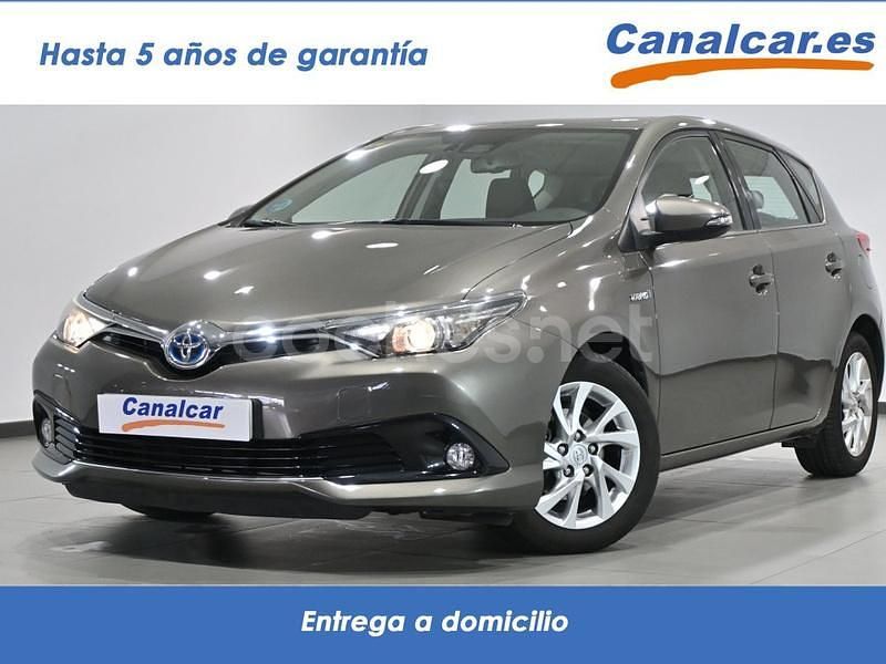 Gris Usado 2018 Toyota Auris Hybrid Active Berlina | 16.490 € (Precio justo) - Imagen 1/4