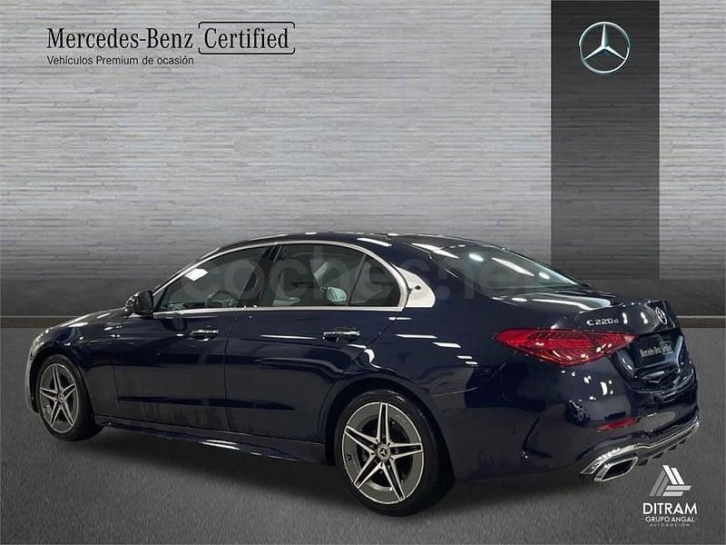 Usado Mercedes C220 200 CV (147 kW) 2023 Azul Berlina