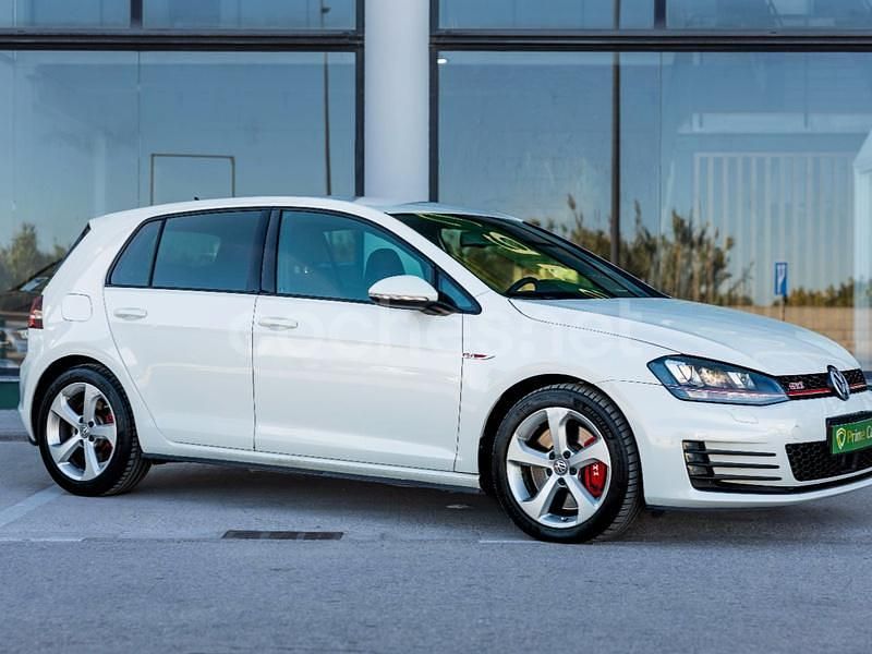 Usado VW Golf VII GTI 245 CV (180 kW) 2015 Blanco Berlina