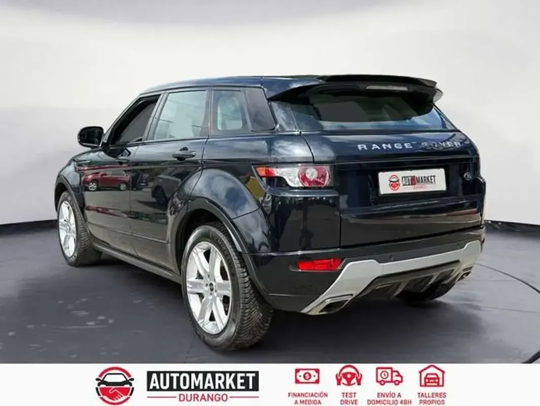 Usado Land Rover Range Rover evoque Prestige 190 CV (139 kW) 2011 Negro SUV