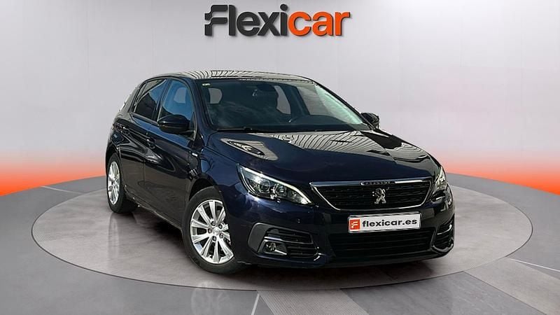 Usado Peugeot 308 Style 131 CV (96 kW) 2020 Azul Berlina