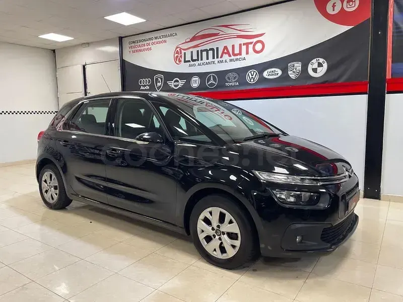 Usado Citroën C4 SpaceTourer Feel 130 CV (95 kW) 2018 Negro Monovolumen