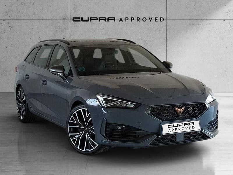 Gris Usado 2021 Cupra Leon Familiar | 34.900 € (Caro) - Imagen 1/4