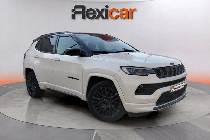 Blanco Usado 2021 Jeep Compass Limited SUV | 17.190 € - Imagen 1/4