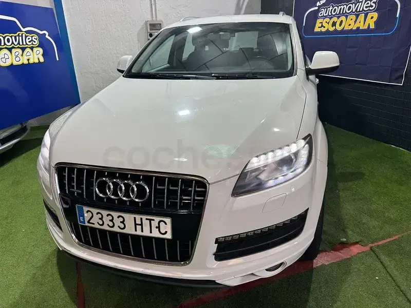 Usado Audi Q7 Ambition 204 CV (150 kW) 2013 Blanco SUV