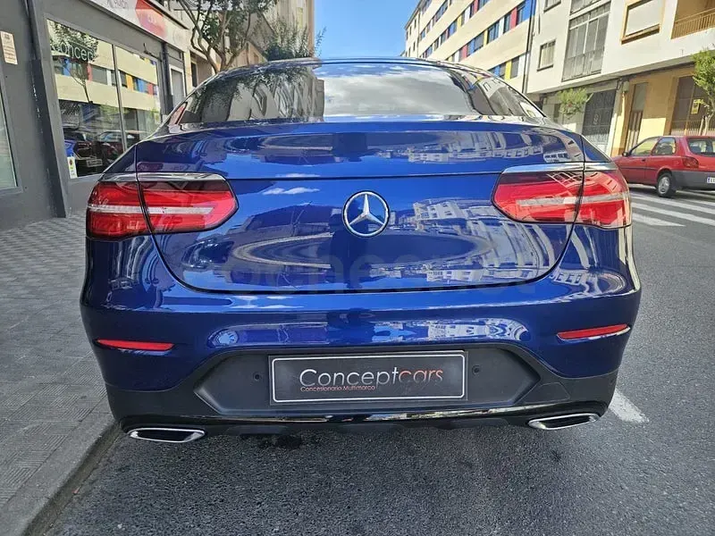Usado Mercedes GLC220 170 CV (125 kW) 2017 Azul SUV