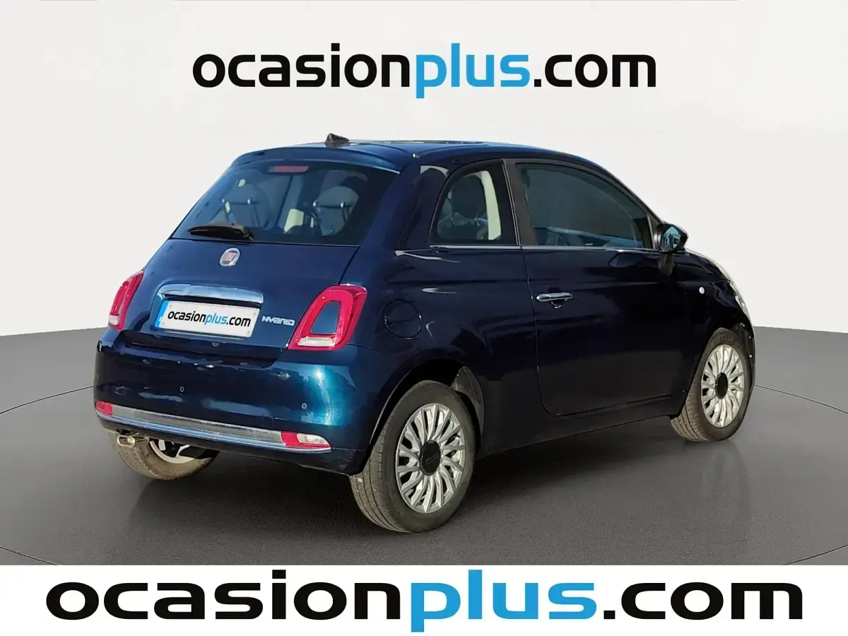 Usado Fiat 500 Dolcevita 71 CV (52 kW) 2024 Azul Utilitario